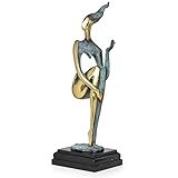 Moritz Bronzefigur Weiblicher Akt abstrakt Höhe 41 cm 3,5 kg Skulptur Statue Antik