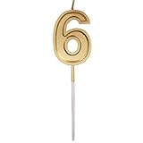 Für Geburtstag Dekor-Nummer Erwachsene/Kinder Nummer der Anzahl der goldenen Partykerze Kerzenpendel