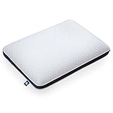 Zeropuntosei TechPur Zertifiziert Nackenkissen aus Memory Foam Kissen, Pillow Schlafkissen und Seitenschläfer für Migräne. Nackenstützkissen und Orthopädisches, Ergonomisches, Seitenschläferkissen