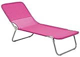 Haberkorn Kinderliege Kinder Gartenliege Sonnenliege pink 128 cm