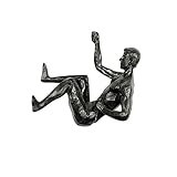 CUIKOSAER Sportler-Harz-Anhänger, Dekorationen und Ornamente, Sportler-Skulptur, Moderne Ornament, Wanddekoration Kletterfiguren,