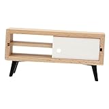 Homoyoyo Puppenhaus-Zubehör Kinder-Nachttisch Mini-Spielzeug Monitor-Zubehör Winzige Möbel Modell Puppenhaus-Möbel Mini- -Schrank Rollenspiel-Möbel Spielzeug Mini- -Möbel