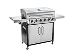 Char-Broil Convective 640 S XL - 6 Brenner Gasgrill mit Seitenbrenner, Edelstahl