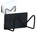 LEVABE Spülbecken-Abflussregal - Edelstahl-Spülbecken-Abtropfgestell - Selbstklebender Aufbewahrungshaken für Geschirrtücher, Küchenreinigungs-Aufbewahrungsregal für Zahnbürsten, Schwämme, Handtücher