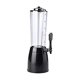 TEMKIN Getränkespender for Partys, 2,5 l Bierturmspender, mit abnehmbarem Eisrohr, leicht zu reinigen, for Bar, Zuhause, Partys, Buffet, Restaurant Bier (Color : B)