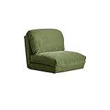 BinOxy Faules Sofa/Sofa Lazy Sofa Einfacher multifunktionaler Sofastuhl Wohnzimmer Schlafzimmer Liegestuhl Schlafsofa Stoffsofa Einzelsofa Wohnzimmer Sofa (Color : Groen)