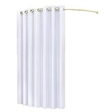 ZEONIK Umkleidekabine Bekleidungsgeschäft Umkleidekabine Tragbare Umkleidekabine mit Schattierungsvorhang-Hängestange zum Anschließen für die Umkleidekabine des Bürozentrums Gartendusche