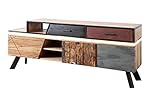 WOLF MÖBEL WOOD YOU LIKE Stadium Lowboard, Holz, Stone, 175x70x40 cm