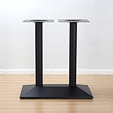 Sindipanda Tischgestell 72cm Metall Tischbeine Industrie Design Tischkufen Tischfüße,schwarz