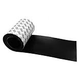 Silikon rutschfest Möbel Pad, Bett Sofa Selbsthaftender Stopper Holz Boden Schutz, Großartig geeignet für Schwere Möbel Schwarz Länge: 50cm MEHRWEG Schwarz