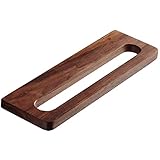 Badetuch Regal Handtuchhalter aus Holz, Hotel-Handtuchhalter aus Paulownia-Küchenregal, hängendes Badezimmer-Aufbewahrungshalter-Zubehör, Robust