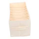 Healifty Kleider-Organizer Unterwäsche-Aufbewahrungsbox Zusammenklappbarer Behälter Zusammenklappbarer Kleiderschrank Ornament-Behälter T-Shirt-Kleidung Aufbewahrungsbehälter