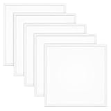 5x LED Panel 62x62cm 40W 3000K warmweiß 4600 lm 115 Lumen/Watt Einbau Rasterleuchte Einlegeleuchte Deckenleuchte Odenwalddecke OWA 620x620x12mm