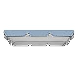 FOLOU Ersatzdach für Hollywoodschaukel Gartenschaukel Dach Dachbezug Schaukeldach Ersatz-Bezug Sonnendach Dachplane Universal Sonnendach Gartenschaukel Wasserabweisend & UV-Schutz (Blau)