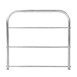 Home Safety Bettgitter Edelstahl – Sicherheitsschutz für Studentenwohnheime am Bett, Einzelhandlauf-Fallschutz, Höhe 50 cm (größe : 44 x 50 cm) (44 x 50 cm)