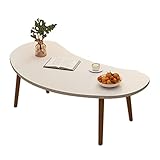 JHKZUDG Couchtisch Im Modernen Stil,Sofatisch Cocktailtisch,Mitteltisch Minimalistischer Couchtisch,Mitteltisch Für Wohnzimmer,Kleine Moderne Möbel Für Wohnzimmer,Weiß