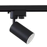 Maytoni Strahler für Schienensysteme, 1-Phasen Track Lighting, Schwarz, 355 Grad verstellbar, aus Aluminum, für 1xGU10 bis 50W exkl.