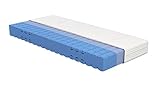 Meisterschlaf Matratze 100x190 - KERU - H4 - RG65 - Würfelschnitt - 7 Zonen - Weiche Schulterzone - 20 cm - Kaltschaummatratze