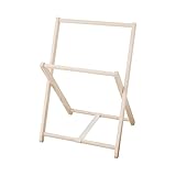 Cabilock 1Pc Einfache Kleiderbügel Kleidung Organizer Rack Holz Kleidung Holz Rack Kleidung Lagerregal Praktische Lagerregal Massivholz Artefakt Von Kleidung Mantelständer