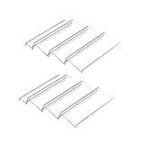 Camiesy Gewürzregal mit 4 Etagen, Acryl, Gewürzregal, Aufbewahrungsregal, Küche, Schubladen-Organizer, transparent