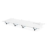 Helinox Lite Cot,Campingbett,Feldbett,Aluminium,Ultraleicht, Weiß