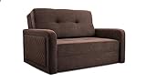 Fabryka Mebli Idźczak Schlafsofa Sofa Flint Couch Ausklappbares Schlaffunktion Bettkasten - Bettzeugbehälter Hilfsautomat Wohnzimmer, Gästezimmer Modern Design