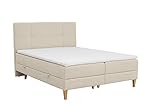 maison de reve Boxspringbett, BEIGE, 180x200