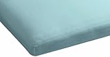 Beddinghouse Jersey Split-Topper-Spannbettlaken / 180*200/210 cm / Light Blau