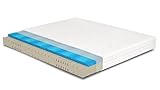 Meisterschlaf Gelschaummatratze 180x210 - SIRO Gel - H2 - RG50 / RG45-20 cm - 7 Zonen - Schadstofffrei - Gelmatratze 180x210