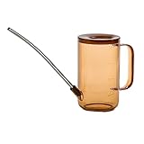 kawehiop Flasche Lange Düse 1000ml Grüne Gießkanne Gartenarbeit Kunststoff Handbewässerung Sprinkler Wasserkocher Kann Heimsprüher