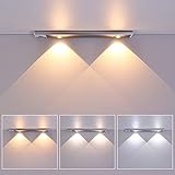 GTTFAE Unterbauleuchte Küche LED Automatische Erfassung, Helligkeit Einstellbar Exquisite Beleuchtung, Schrankbeleuchtung Vielseitige Funktionen, einfache Installation