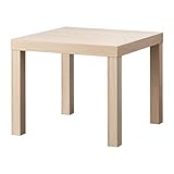 Ikea LACK Beistelltisch, 55 x 55 cm, Eiche weiß gebeizt,