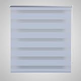 Home & Garden Zebra Rollo 120 x 230 cm weiß