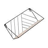 Cabilock Lagerregal Aus Schmiedeeisen Metallregal Wandmontiertes Bücherregal Metallregal Schwebendes Wandregal Schwebendes Schlafzimmerregal Holzregal Für Die Wand