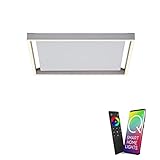 Paul Neuhaus Q-KAAN LED Deckenleuchte up & down Leuchtprofile, Alexa kompatibel Smart Home, dimmbar Fernbedienung, CCT…