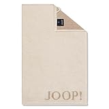 Joop! Handtücher Classic Doubleface 1600 Creme - 36 Gästetuch 30x50 cm