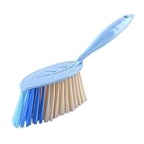 GRFIT Staubwedel Multifunktionale Reinigungsbürste Geeignet for Hotelfamilie-Kleidung Staubhaar-Schlafsofa Bettlaken Bettdecke Teppichreinigung Hand Besen Staubwischer Staubbesen (Color : Blauw)