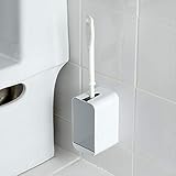 Zhuoyi Klobürste klobürste schwarz klobürste Trump klobürste silikon klobürste edelstah Weiche Bürste Wand Montiert Nicht-Tote Ecke Toilettenbürste Set