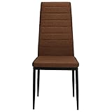 Wakects Küchenstuhl, Esszimmerstühle, elegant, braun, für Wohnzimmer