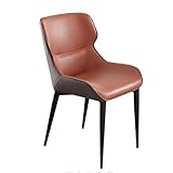 TongNS1 Barhocker, Satz von 2-teiligen, Esszimmerstühle, Heimlehnenstühle, Hotel kreative Lederstühle, Esstisch Hocker, geeignet für Bars, Cafés, Restaurants D,44 * 50 * 82CM