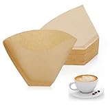 Abeillo Kaffeefilter Größe 4, 100 Stück Kaffee Papierfilter, Kaffee-Filtertüten - für Handfilter, Kaffeemaschine (beige)