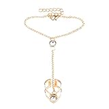 PAREKS Ohrring- und Ring-Set, durchbrochener, geometrischer Pfeilspitzenring mit Strasssteinen und personalisiertem Fingerring