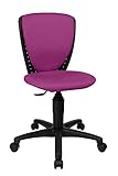 TOPSTAR Kinder Drehstuhl High S`Cool 3 Junior, ergonomisch, Neuer Stoff (Purple)