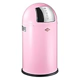 Wesco Abfallsammler Pushboy Junior 22 Liter pink, 63 x 35 cm