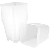 YARNOW 20 Stück Kleine Gartentöpfe Aussaattopf Fenster-Pflanzgefäß Töpfe Für Außenpflanzen Kunststoff-Außenpflanzen Kunststoff-Setzlingstöpfe Orchideenpflanze