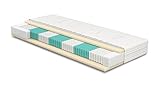 Meisterschlaf Matratze 60x170 cm - SERA H3 - Tencel - Orthopädische 7-Zonen - Höhe 22 cm - Ideal für Allergiker & Schwitzer - Tonnentaschen - Taschenfederkernmatratze 60x170
