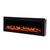 Elektrokamin 105 cm Kamin Wandkamin Kaminofen Elektroheizung Wandkamin Farben EL Fuego