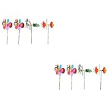 TOYANDONA Windmühle Krippenspielzeug Für Kinder Spielzeug Für Draußen Für Kleinkinder Spielzeug Für Draußen Für Kinder Gartenwirbel Outdoor-Rasen Hofdekoration Gartenwindspiele