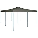 Home Garden Outdoor LivingFaltpavillon 5x5 m Anthrazit