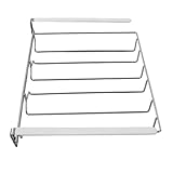 Weinglasregal unter dem Schrank, verstellbares, hoch belastbares, kompaktes und elegantes Weinglasregal aus Edelstahl zur Aufbewahrung